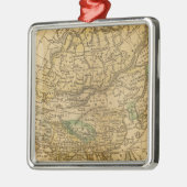 Asia Map door Worcester Metalen Ornament (Links)
