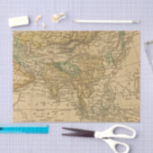 Asia Map door Worcester Tissuepapier (Craft)