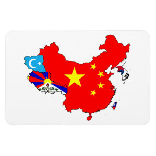 ASIA MAP MAGNEET
