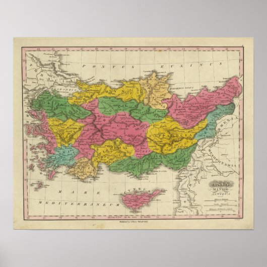 Asia Minor Antiqua Poster (Voorkant)