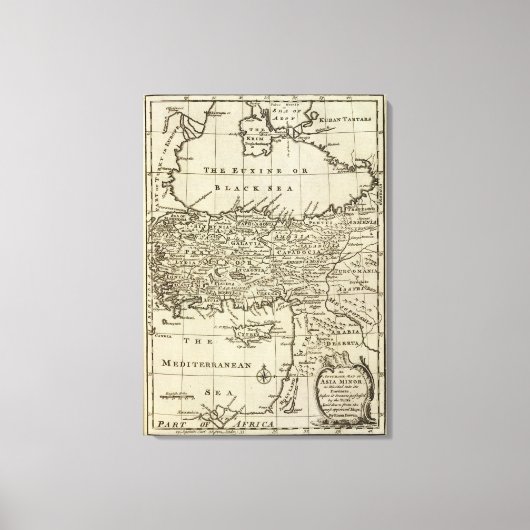 Asia Minor II Canvas Afdruk (Voorkant)