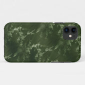 Asia Olive Green Silk iPhone 5 Hoesje (Achterkant (horizontaal))