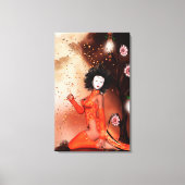 ASIA Oriental Fantasy Art Canvas Afdruk (Voorkant)