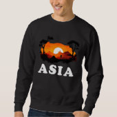Asia Pride Sunset Continent Souvenir Trui (Voorkant)
