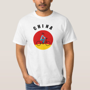 Asia scene fietser shirt