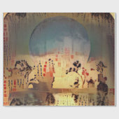 Asia Silhouettes Cadeaupapier (Vlak)