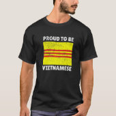 Asia Vietnam Viet Kieu Pride Proud Stro T-shirt (Voorkant)