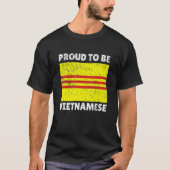 Asia Vietnam Viet Kieu Pride Proud Stro T-shirt (Voorkant)