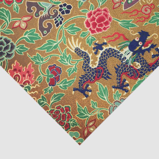 ASIAANSE TEKENINGEN MET BUTTERFLIE-tissuepapier Tissuepapier (Detail)