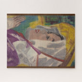 ASIAANSE VROUW IN PRAYER LEGPUZZEL (Horizontaal)