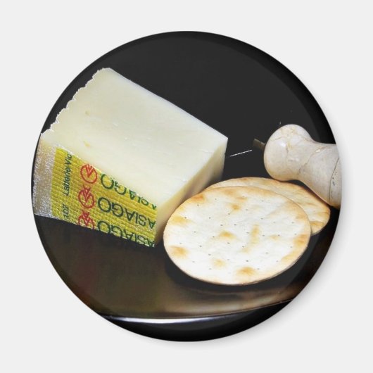 Asiago Pressato Cheese Magneet (Voorkant)