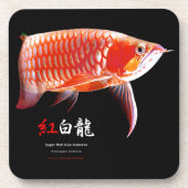 Asian Arowana の 良 製 品 Bier Onderzetter (Voorkant)