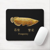 Asian Arowana Fish ProWelvaart Mousepad Muismat (Met muis)