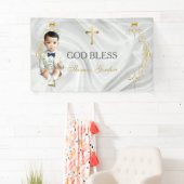 Asian Baby Boy Baptism Christening Gold Spandoek (Insitu)