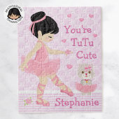 Asian Ballerina Tutu Cute Jigzaag Puzzle Legpuzzel