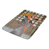 Asian Battle Woman Badmat (Gekanteld)