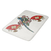 Asian Bird Deco Badmat (Gekanteld)