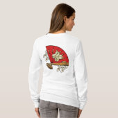 Asian Bird Deco T-shirt (Achterkant volledig)