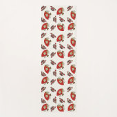 Asian Bird Deco Yogamat (Voorkant)