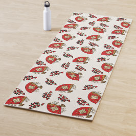 Asian Bird Deco Yogamat