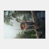 Asian Boy Viste Deurmat (Voorkant)