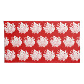 Asian Butterfly Japanse Kamon Design Kussensloop (Achterkant-Rechts)