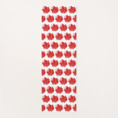 Asian Butterfly Japanse Kamon Design Yogamat (Voorkant)