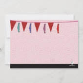 Asian Cutie - uitnodiging van de Birthday Party (Achterkant)