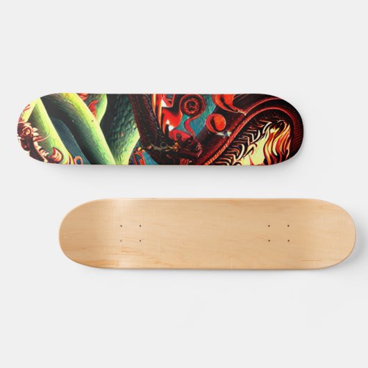 ASIAN DRAGON BOTTLE COOLER PERSOONLIJK SKATEBOARD (Horizontaal)