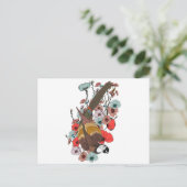 Asian Dragon Logo Briefkaart (Staand voorkant)