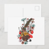 Asian Dragon Logo Briefkaart (Voorkant / Achterkant)