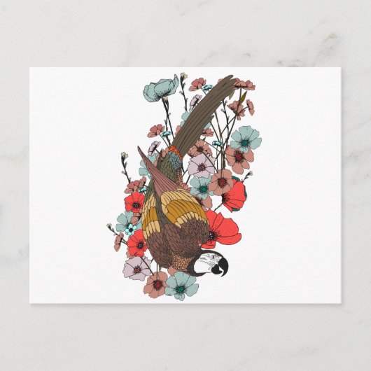 Asian Dragon Logo Briefkaart (Voorkant)
