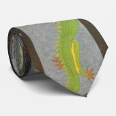 Asian Dragon Mural Stropdas (Opgerold)