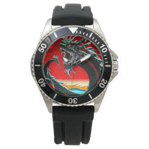 ASIAN DRAGON SIERKUSSEN HORLOGE