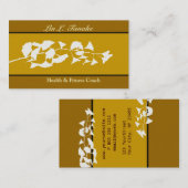 Asian Flare Ginkgo Visitekaartje (Voorkant / Achterkant)