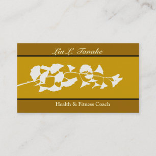 Asian Flare Ginkgo Visitekaartje