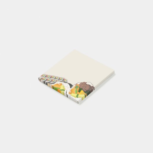 Asian Food 11 Sticky Notes (Schuin)