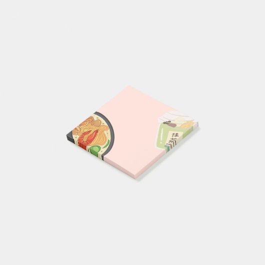 Asian food 14 Sticky Notes (Schuin)