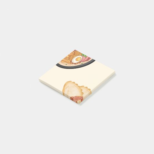 Asian Food 17 Sticky Note (Schuin)