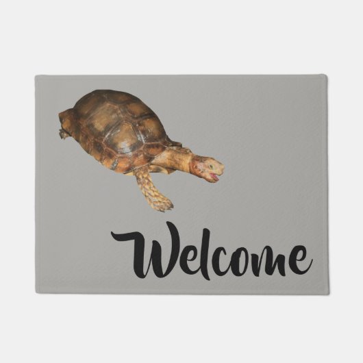 Asian Forest Tortoise - Welkom Deurmat (Voorkant)