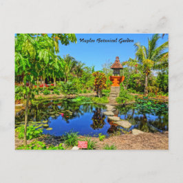 Asian Garden - Napels Botanical Garden Napels, FL Briefkaart