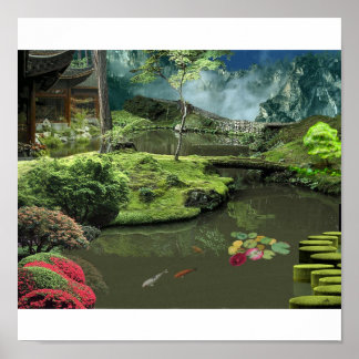 ASIAN GARDEN POSTER
