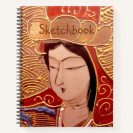 Asian Geisha Sketchbook Notitieboek