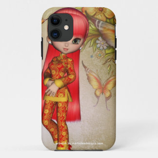 Asian Girl Beauful Flowers Design 5 Case-Mate iPhone Case