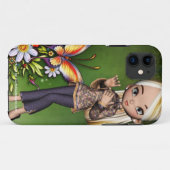 Asian Girl Beauful Flowers Design 6 Case-Mate iPhone Case (Achterkant (horizontaal))
