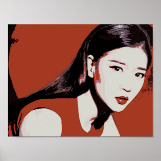 Asian Girl Poster