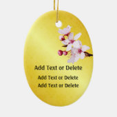 Asian Girl - SRF Keramisch Ornament (Achterkant)