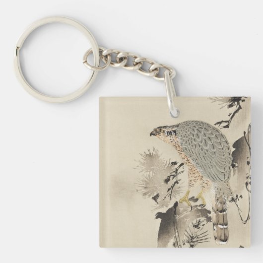 Asian Goshawk - 1890 Sleutelhanger (voorkant)