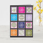 Asian Inspired Design Kaart (Gele Bloem)