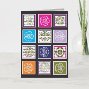 Asian Inspired Design Kaart